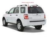 Heated Back Tailgate Window Back Glass Compatible with Ford Escape/Mercury Mariner/Mazda Tribute 2008-2012 Models