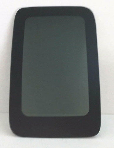 Driver Left Side Quarter Glass Quarter Window Compatible with Nissan Frontier Pickup 2-Door Extended Cab 1998-2004 Models