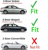 Passenger Right Side Front Door Window Door Glass Compatible with Audi A4 S4 RS4 2009-2016 4 Door Models