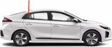 Passenger Right Side Rear Vent Window Vent Glass Compatible with Hyundai Ioniq Hybrid 2017-2023 Models (Not For Ioniq 5 or Ioniq 6)