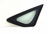 Chrome Molding Style Driver Left Side Quarter Window Quarter Glass Compatible with Honda Accord 2023-2025 Models