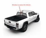 Center Piece Only For Rear Back Power Slider Compatible with Tacoma 4 Door Crew Cab 2017-2023 Models