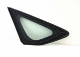 Chrome Molding Style Passenger Right Side Quarter Window Quarter Glass Compatible with Honda Accord 2023-2025 Models