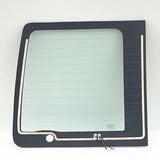 Heated Back Window Back Glass Passenger Right Side Compatible with Ford Transit Connect 2010-2013 Models