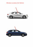 Tempered Passenger Right Side Front Door Window Door Glass Compatible with Audi A3 / S3 2022-2025 Model