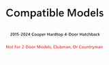 Heated Rear Back Window Back Glass Compatible with Mini Cooper Hardtop 4-Door Hatchback 2015-2024 Models