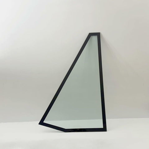Tempered Driver Left Side Outer Windshield Window Glass ( Top Lens 3.8 " , Bottom Lens 21" ) Compatible with Utilimaster Aeromaster 2000-2012 / Workhorse FasTrack Step Van 2006-2012 Models
