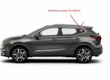 Tempered Driver Left Side Quarter Window Quarter Glass Compatible with Nissan Rogue Sport 2017-2022 Models (Not For Rogue Or Rogue Select)