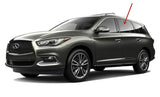 Driver Left Side Rear Door Window Door Glass Compatible with Infiniti QX60 2014-2021 / JX35 2013-2014 Models