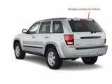 Heated Back Window Back Tailgate Glass Compatible with Jeep Grand Cherokee 2005-2010 Models
