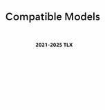 Tempered Driver Left Side Rear Door Window Door Glass Compatible with Acura TLX 2021-2025 Models