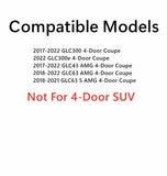 Tempered Driver Left Side Front Door Window Glass Compatible with Mercedes Benz GLC300 / GLC300e / GLC43 AMG / GLC63 AMG / GLC63 S AMG 4-Door Coupe 2017-2022 Models