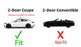 Tempered Driver Left Side Door Window Door Glass Compatible with Mercedes Benz CLE300 CLE450 CLE53 AMG 2 Door Coupe 2024-2025 ( Not Fit Convertible )