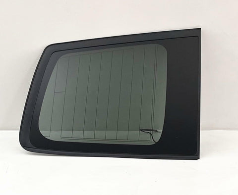 Tempered w/Antenna Passenger Right Side Quarter Window Quarter Glass Compatible with Toyota Highlander 2008-2010 Models