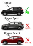 Driver Left Side Rear Door Window Door Glass Compatible with Nissan Rogue 2014-2020 Models (Not For Rogue Sport or Rogue Select)