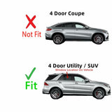 Passenger Right Side Rear Door Window Door Glass Compatible with Mercedes Benz ML250 ML350 ML400 ML550 ML63AMG 2012-2015 Models