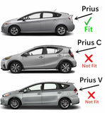 Driver Left Side Front Door Window Door Glass Compatible with Toyota Prius 4 Door Hatchback 2010-2015 Models