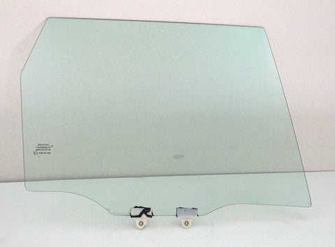 Passenger Right Side Rear Door Window Door Glass Compatible with Honda Fit 4 Door Hatchback 2006-2008 Models