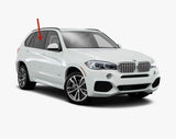 Passenger Right Side Rear Door Window Door Glass Compatible with BMW X5 2019-2026 Models