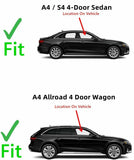 Tempered Passenger Right Side Front Door Window Door Glass Compatible with Audi A4 / S4 / A4 Allroad 2017-2025 Models