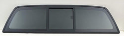 Rear Back Manual Slider Window Glass Compatible with Ford F150 2004-2014 Models (Not for F150Heritage)