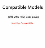 Heated Rear Back Window Back Glass Compatible with Audi R8 2-Door Coupe 2008-2015 Models