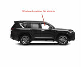 Laminated Passenger Right Side Front Door Window Door Glass Compatible with Lexus LX600 2022-2024 Models