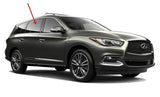 Passenger Right Side Rear Door Window Door Glass Compatible with Infiniti QX60 2014-2021 / JX35 2013-2014 Models