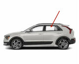 Clear Tempered Driver Left Side Rear Door Window Door Glass Compatible with Kia Niro / Niro EV 2023-2026 Models