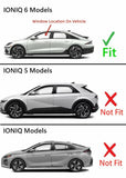 Laminated Driver Left Side Front Door Window Door Glass Compatible with Hyundai IONIQ 6 2023-2025 Models (Not for IONIQ or IONIQ 5)