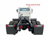 Stationary Back Window Back Glass Compatible with Freightliner Business Class M2 2005-2025 Models