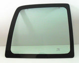 Movable Back Window Back Glass Driver Left Side Compatible with Chevrolet Express/GMC Savana 1996-2002 Models