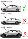 Driver Left Side Rear Door Window Door Glass Compatible with Hyundai Ioniq Hybrid 2017-2023 Models (Not For Ioniq 5 or Ioniq 6)