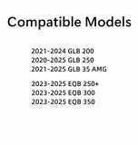 Passenger Right Side Rear Door Window Door Glass Compatible with Mercedes Benz GLB-Class GLB200 GLB250 GLB35AMG 2020-2025/ EQB-Class EQB250+ EQB300 EQB350 2023-2025 Models