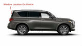 With Smart Rear View Style Heated Back Tailgate Liftgate Window Back Glass Compatible with Nissan Armada 2021-2024 Models