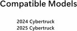 Stationary Privacy Tinted Rear Back Window Back Glass Compatible with Tesla Cybertruck 2024-2025 Models