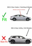 Tempered Passenger Right Side Front Door Window Door Glass Compatible with Mercedes Benz EQS (EQS 450, EQS 450+, EQS 53 AMG, EQS AMG) 4-Door Sedan/Hatchback 2022-2025 Models