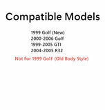 Heated Rear Back Window Back Glass Compatible with Volkswagen Golf New 1999 / Golf 2000-2006 / R32 2004-2005 / GTI 1999-2005 Models