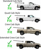 Heated Stationary Back Window Back Glass Compatible with Dodge Dodge Ram Pickup 1500 2009-2018 & 1500 Classic 2019-2024 & 2500 3500 2010-2026 & 3500Cab/Chs 4500 5500 2011-2026 Models