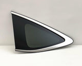 Tempered Driver Left Side Quarter Window Quarter Glass Compatible with Honda CR-V 2012-2016 Models