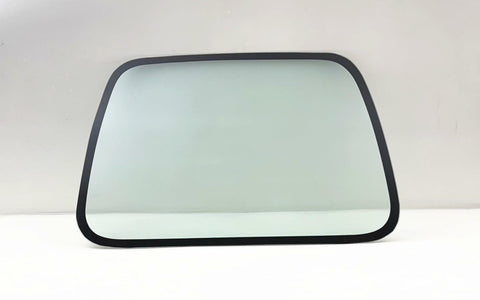 Tempered Clear Passenger Right Side Rear Quarter Window Quarter Glass Compatible with Jeep Wrangler 93.4'' WB Short Wheel Base 1987-2006 Models