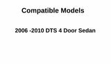Laminated Driver Left Side Rear Door Window Door Glass Compatible with Cadillac DTS 2006-2011 Models