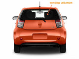 Heated Back Window Back Glass Compatible with Scion IQ 2 Door Hatchback 2011-2014 Models