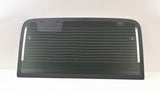 Glass Only Privacy Heated Rear Back Window Back Glass Compatible with Jeep Wrangler 1997-2002 Models