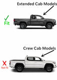 Passenger Right Side Rear Quarter Window Quarter Glass Compatible with Toyota Tacoma 2&4 Door Extended Cab Pickup 2016-2023 Models