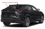 Tempered Heated Rear Tailgate Liftgate Window Back Glass Compatible with Lexus RZ300e RZ450e 2023-2025 Models