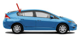 Passenger Right Side Rear Vent Window Vent Glass Compatible with Honda Insight 2010-2014 Models