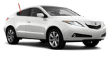 Passenger Right Side Rear Vent Window Vent Glass Compatible with Acura ZDX 2010-2013 Models