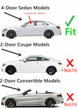 Laminated Driver Left Side Front Door Window Door Glass Compatible with Benz C300 / C400 / C63 AMG / C65 AMG 2015-2018 4-Door Sedan Models
