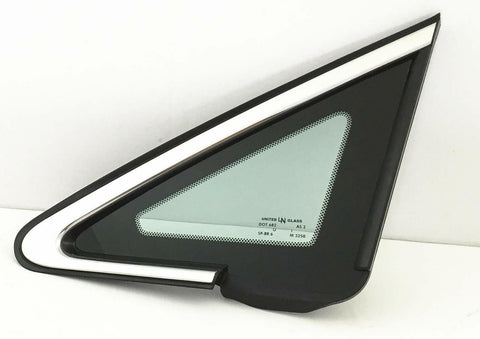 OEM Driver Left Side Front Vent Window Vent Glass Compatible with Toyota Venza 2009-2016 Models